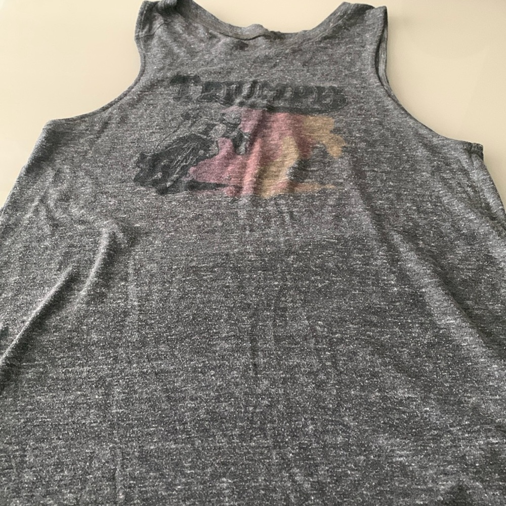 Grey Lucky Brand Tank Top